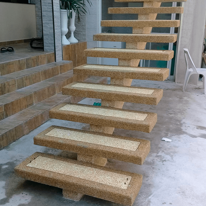 Aplicação de Fulget em Escadas